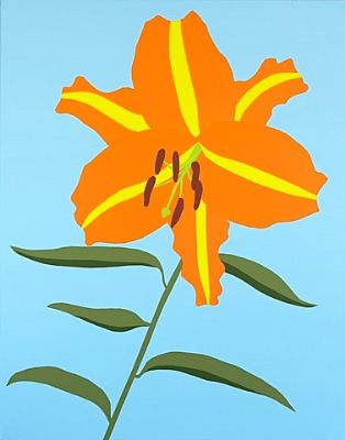Orange lilje